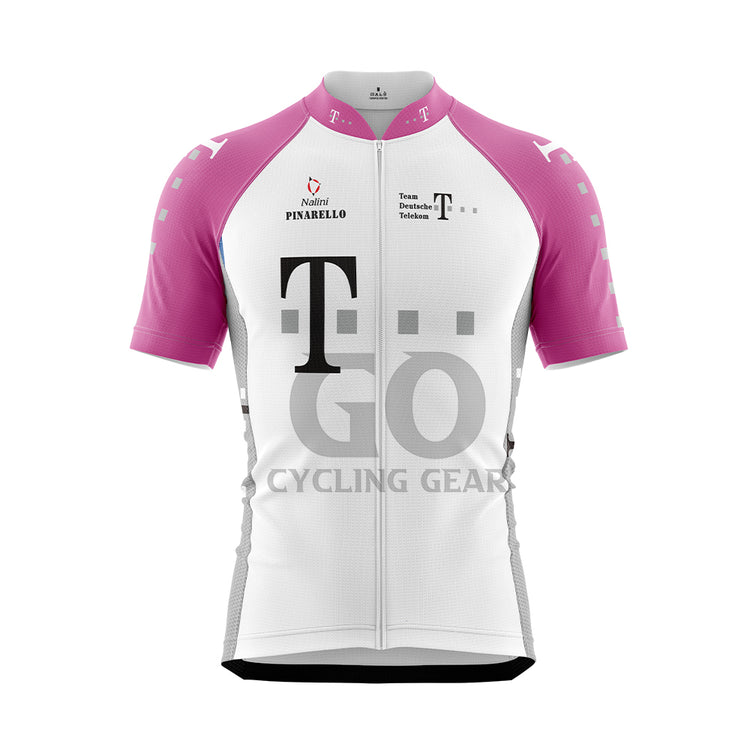 Deutsche Telekom 1997 Jan Ullrich in the leader's jersey