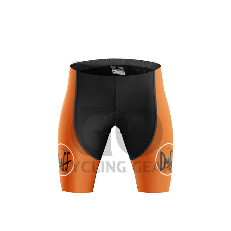 Duff Beer Short Sleeve Cycling Bib Short