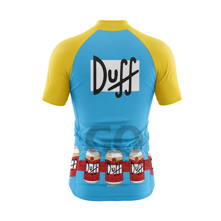 Duff Men Short Sleeve Cycling Jersey