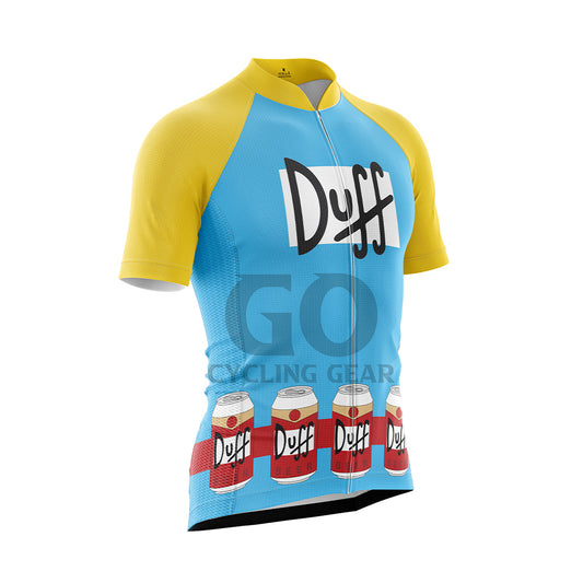 Duff Men Short Sleeve Cycling Jersey