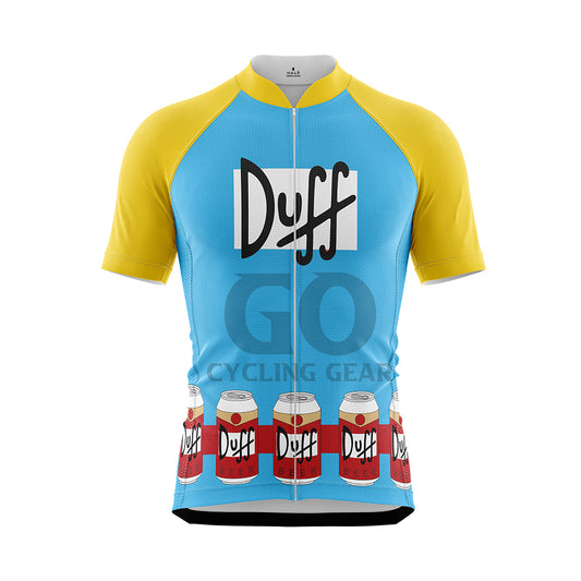 Duff Men Short Sleeve Cycling Jersey