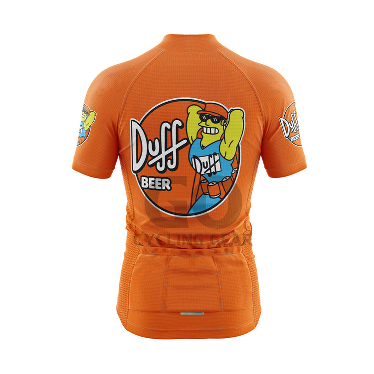 Duff Men Short Sleeve Cycling Jersey