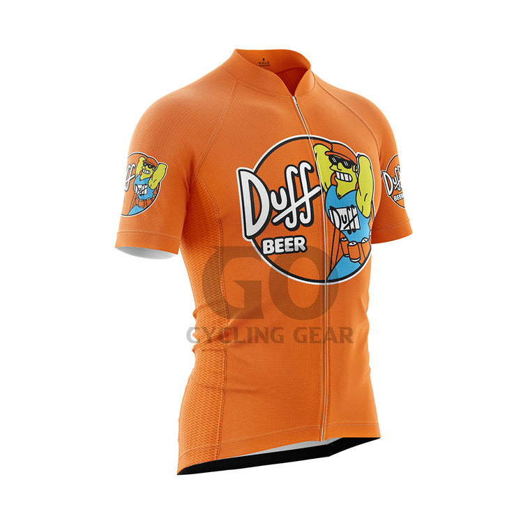 Duff Men Short Sleeve Cycling Jersey