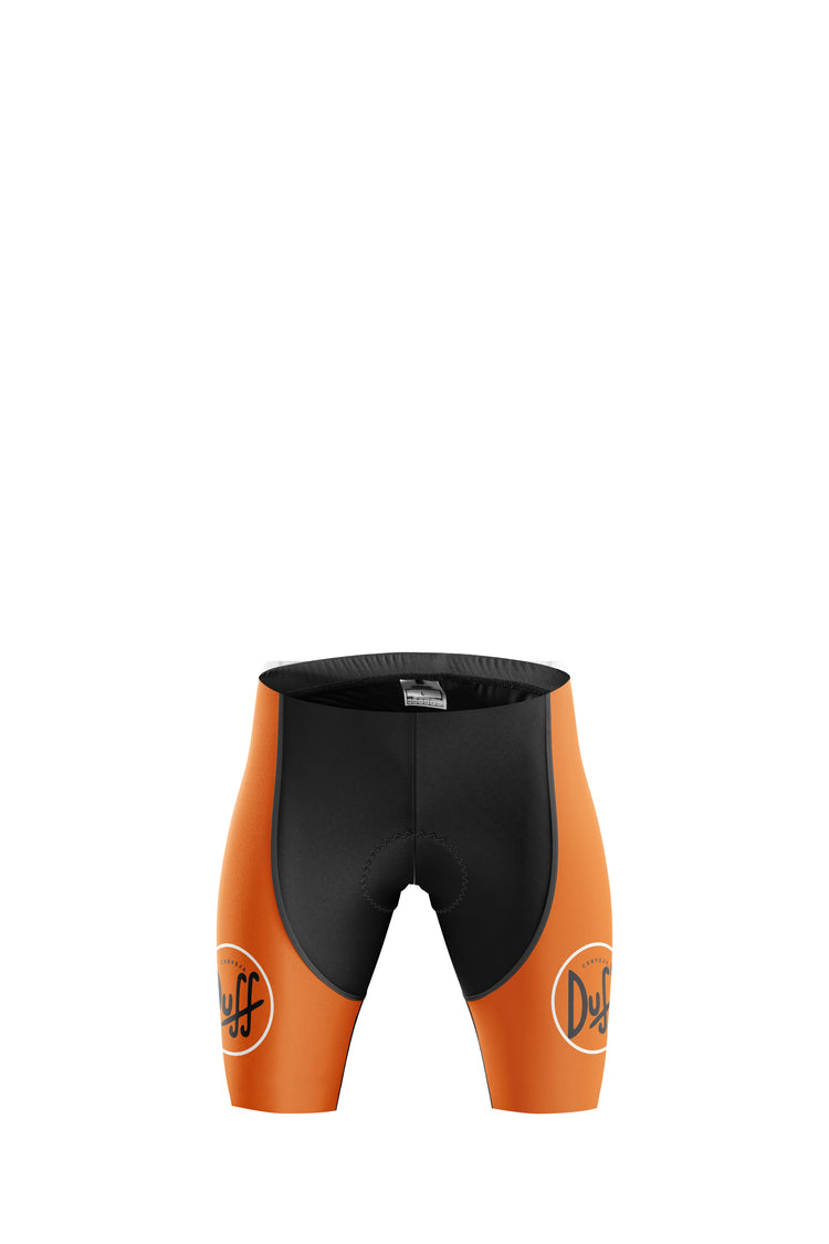 Duvel Beer Men's Cycling Bib Shorts Orange