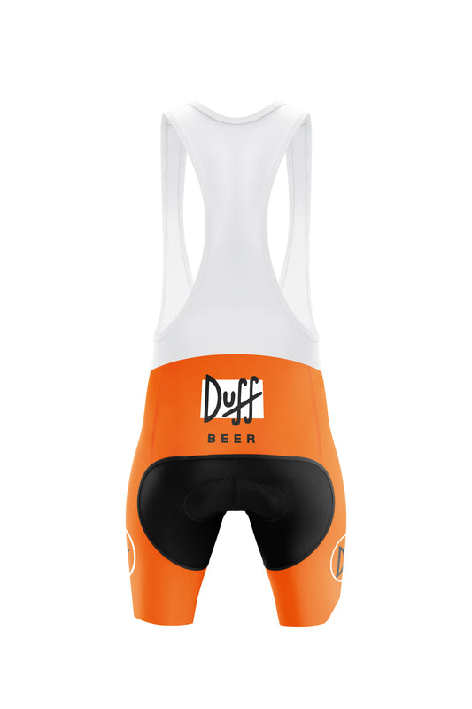 Duvel Beer Men's Cycling Bib Shorts Orange