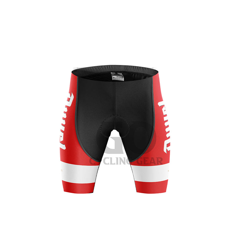 Duvel Beer Men's Cycling Bib Shorts Red