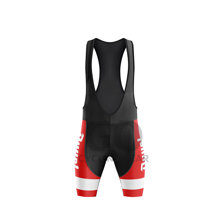 Duvel Beer Men's Cycling Bib Shorts Red