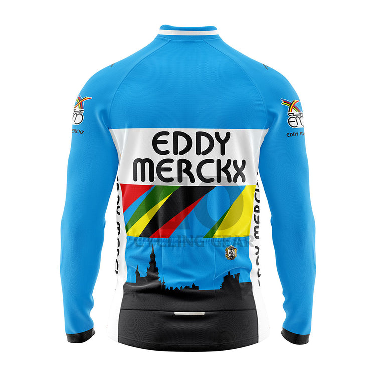 Eddy Merckx Long Sleeve Retro cycling jersey