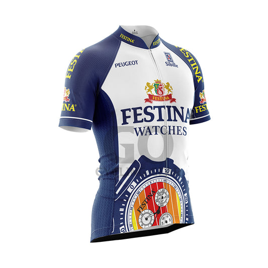 Festina Short Sleeve French Pro Cycling Jersey 1997