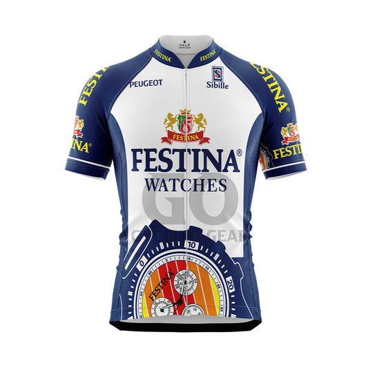 Festina Short Sleeve French Pro Cycling Jersey 1997