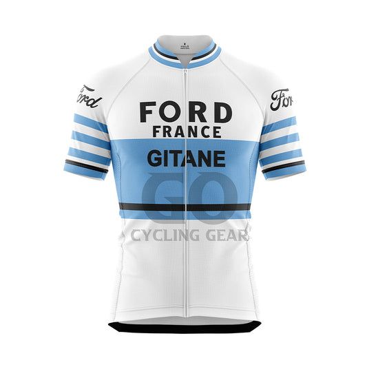 Ford France Gitane Retro cycling Jersey