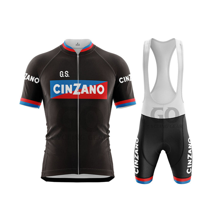 G.S. Cinzano Retro Short Sleeve Cycling Kits