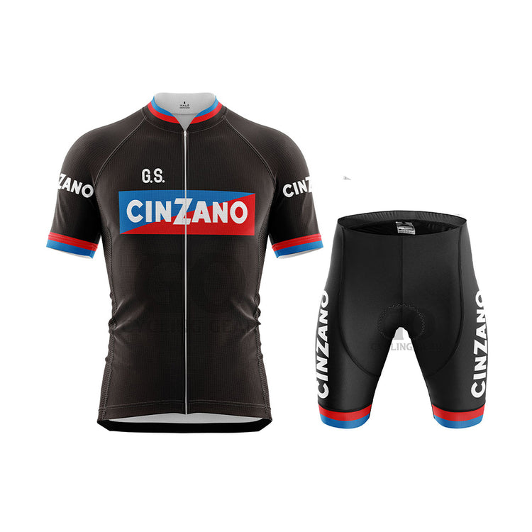 G.S. Cinzano Retro Short Sleeve Cycling Kits