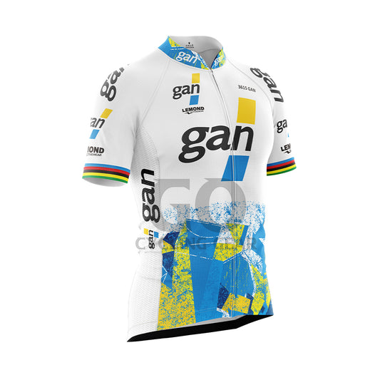 French team Gan Retro Cycling Jersey 1993