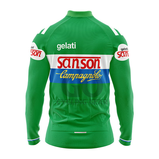 Gelati Sanson Retro Long Sleeve Cycling Jersey