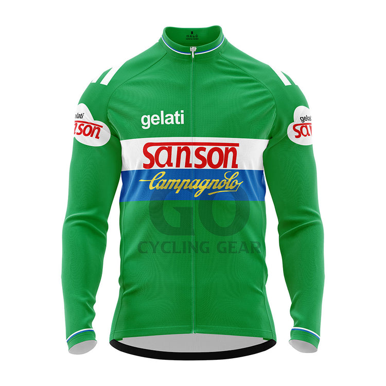 Gelati Sanson Retro Long Sleeve Cycling Jersey