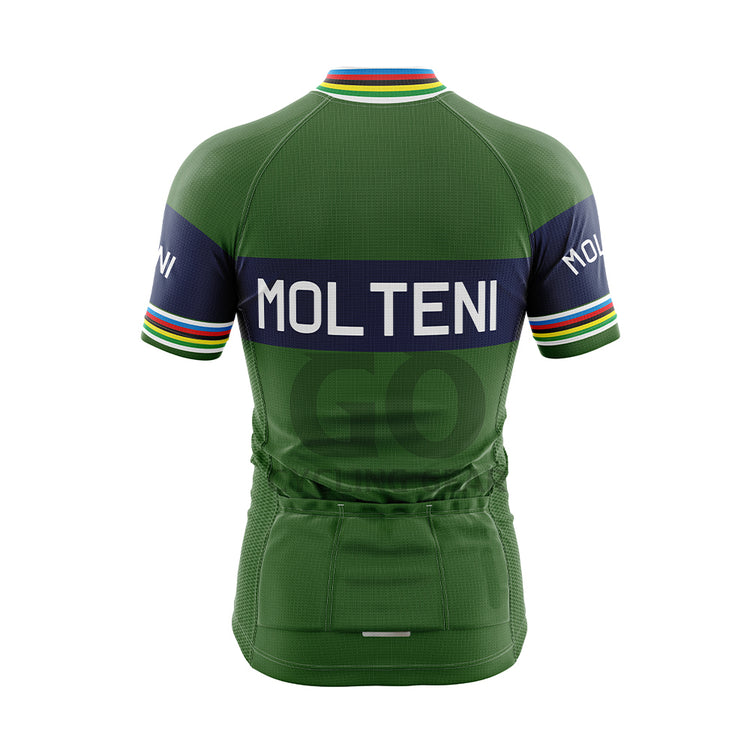 Molteni Cycling Jersey-Green