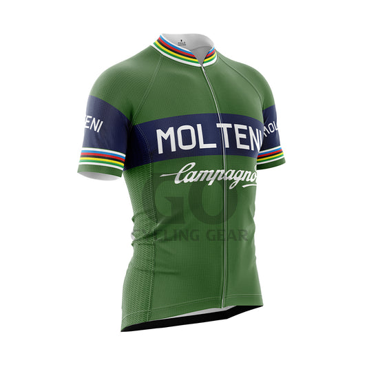 Braunes Molteni-Radtrikot