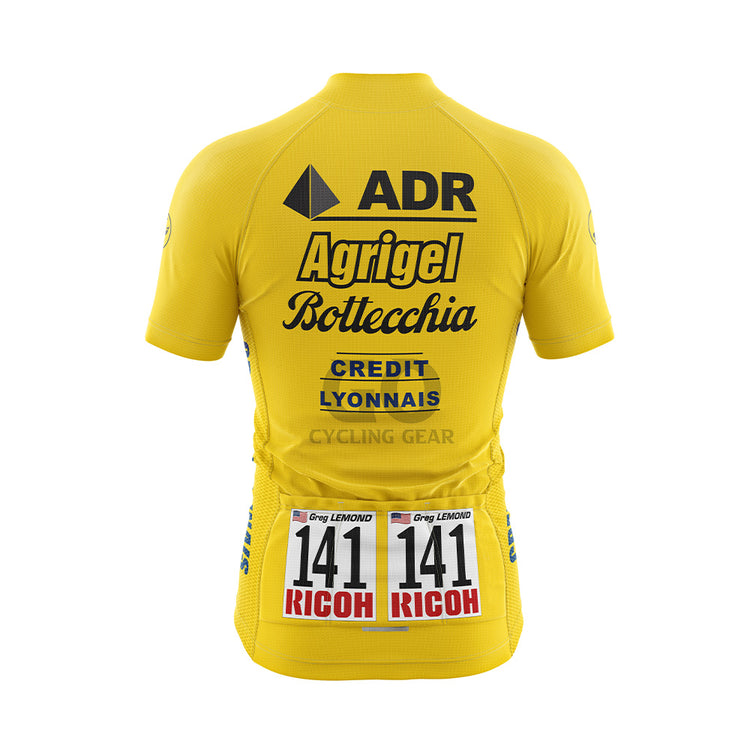 Greg Lemond ADR Agrigel Bottechia Yellow Jersey Winner Tour De France 1989