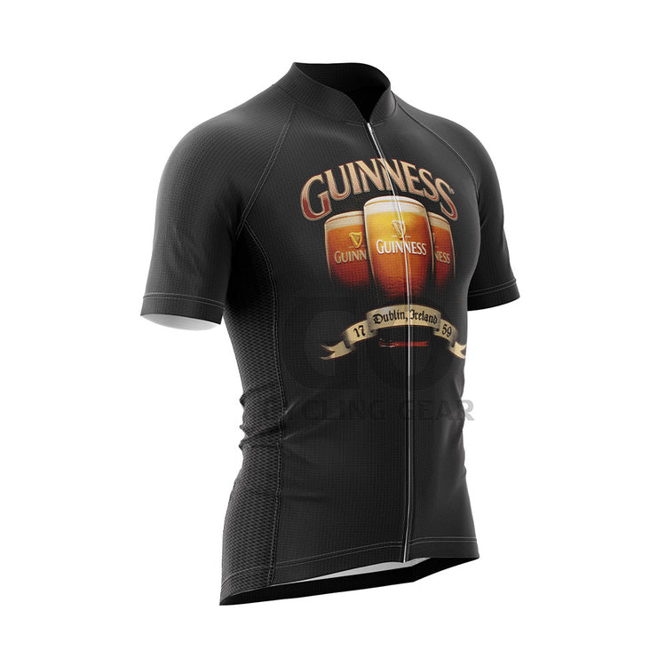 Guinness Retro Short Sleeve Cycling Jersey