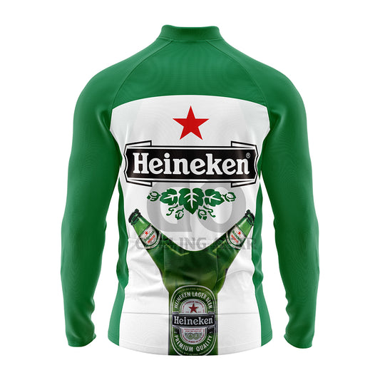 Heineken Men's Long Sleeve Cycling Jersey