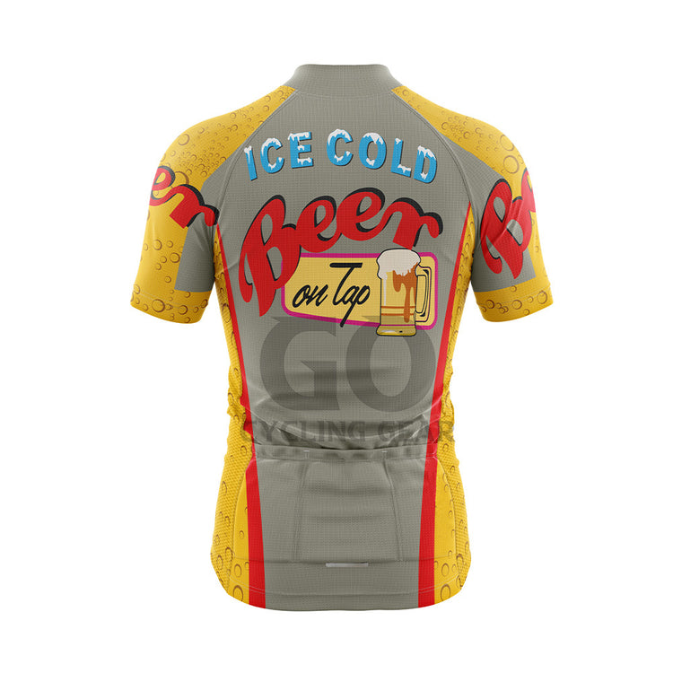 Maillot de cyclisme Ice Cold Beer à manches courtes, vêtement Sike