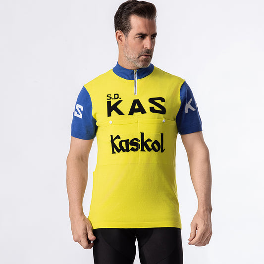 Kas–Kaskol Merino Retro Wool Radtrikot