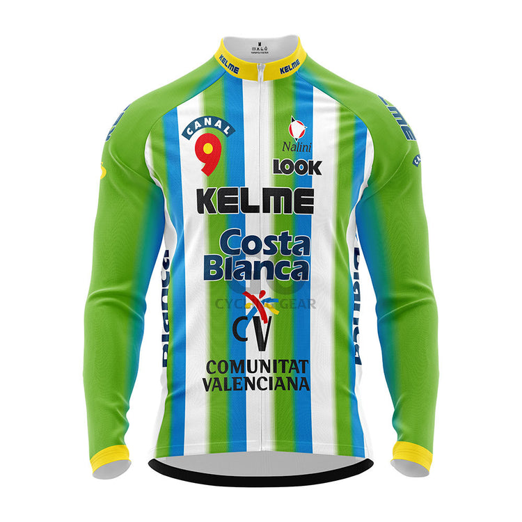 Kelme Costa Bianca Long Sleeve Cycling Jersey