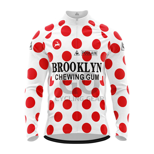 King of the Mountains Brooklyn Long Sleeve Cycling Jersey 1976