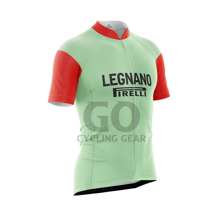 Legnano-Pirelli Retro Cycling Jersey-1962