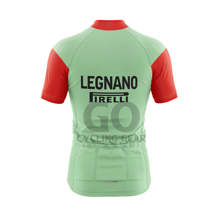 Legnano-Pirelli Retro Cycling Jersey-1962