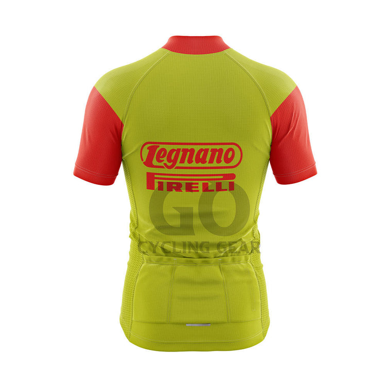 Legnano-Pirelli Retro Cycling Jersey-1962