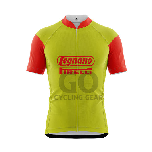 Legnano-Pirelli Retro Cycling Jersey-1962