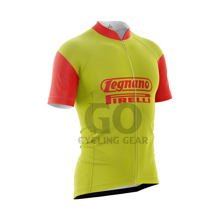 Legnano-Pirelli Retro Cycling Jersey-1962