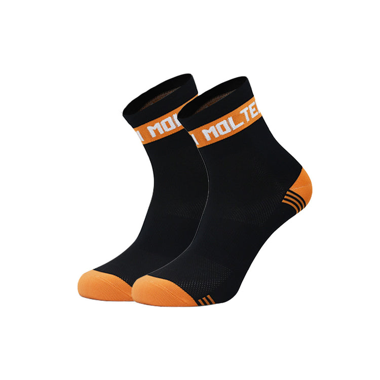 Molteni Chaussettes de cyclisme Team mi-longues Détails du vélo rétro