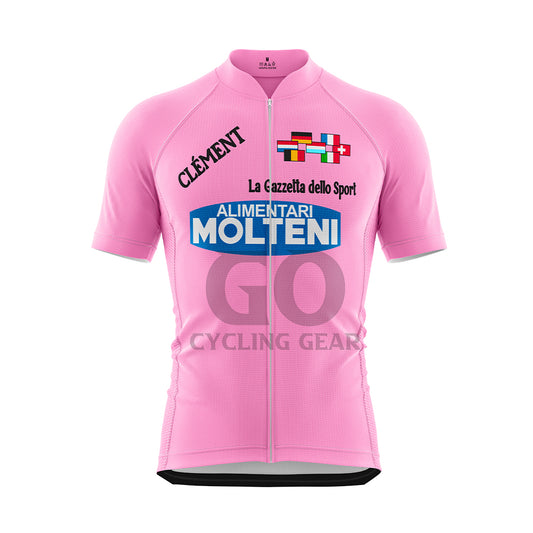 Molteni Radtrikot Rosa Giro D'ITALIA 1973