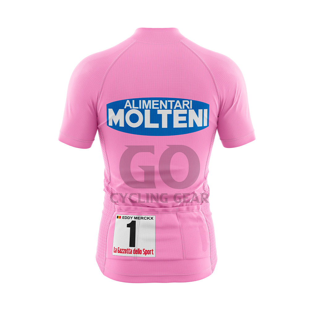 Molteni Cycling Jersey Pink Giro D'ITALIA 1973