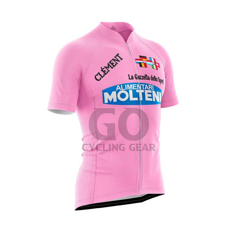 Molteni Cycling Jersey Pink Giro D'ITALIA 1973