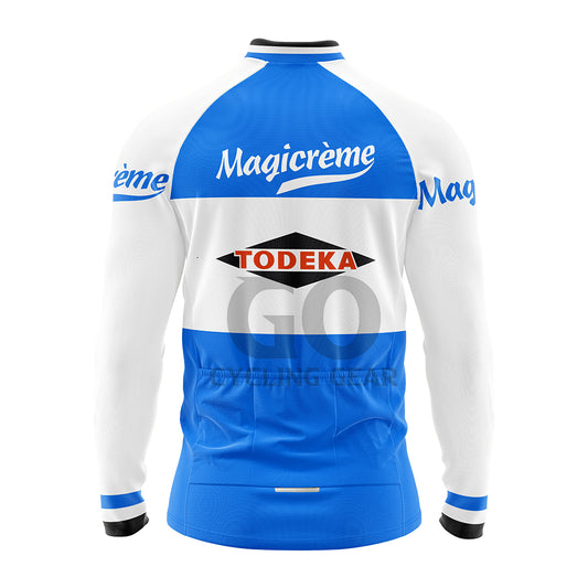 Magicreme Belgian Team  Long Sleeve Cycling Jersey