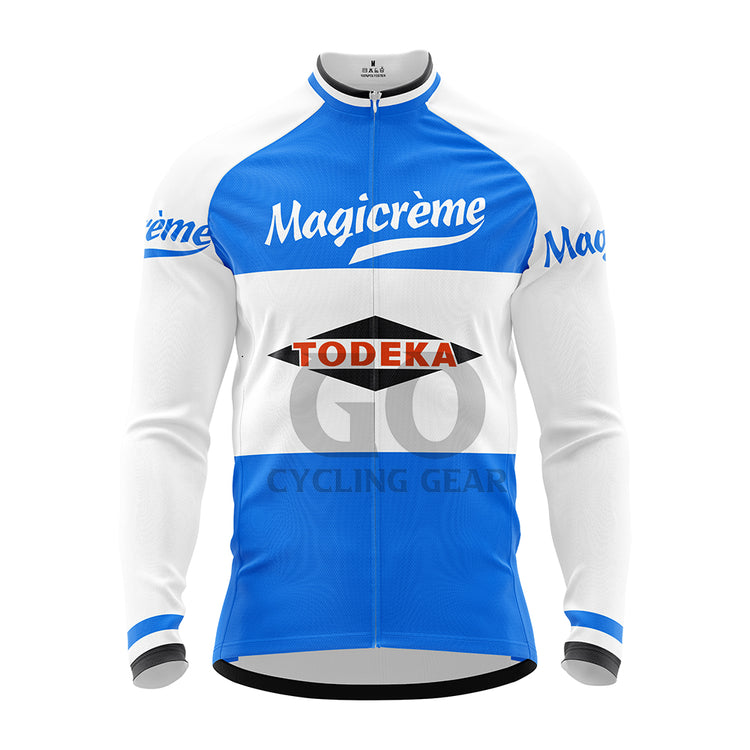 Magicreme Belgian Team  Long Sleeve Cycling Jersey