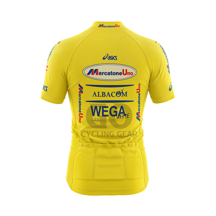 Marco Pantani Mercatone Uno Tour De france Cycling Jersey El Pirata