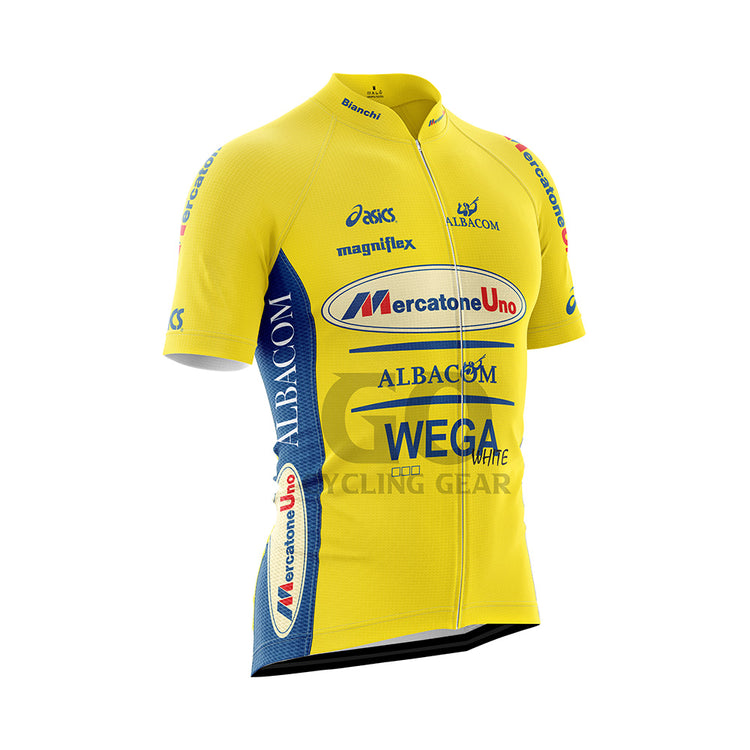 Marco Pantani Mercatone Uno Tour De france Cycling Jersey El Pirata