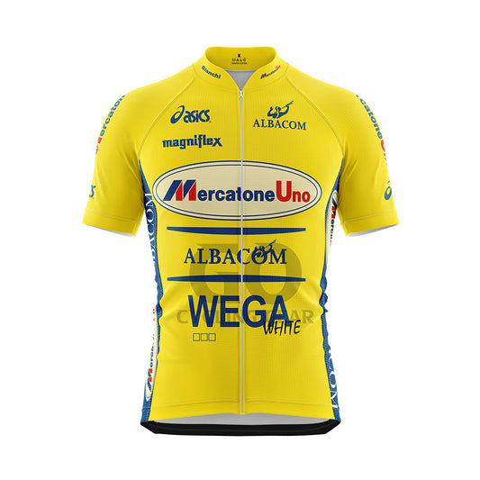 Marco Pantani Mercatone Uno Tour De france Cycling Jersey El Pirata