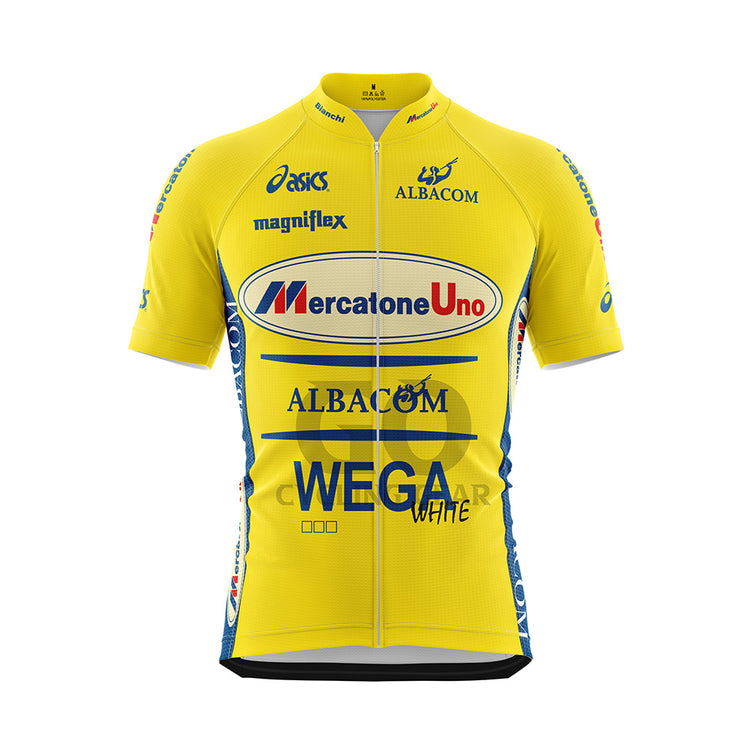 Marco Pantani Mercatone Uno Tour De france Cycling Jersey El Pirata