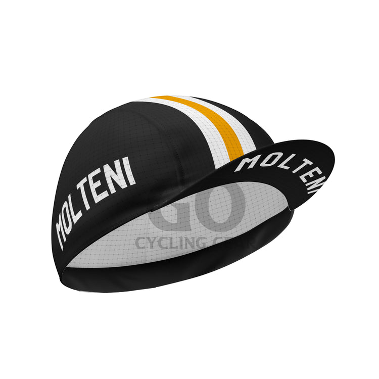 Molteni Quick drying Black Cycling Cap