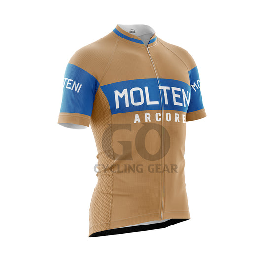 Braunes Molteni-Radtrikot