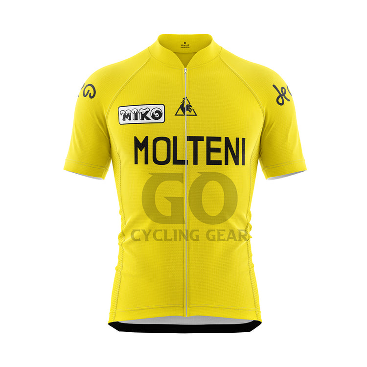 Braunes Molteni-Radtrikot