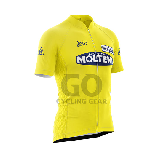 Braunes Molteni-Radtrikot