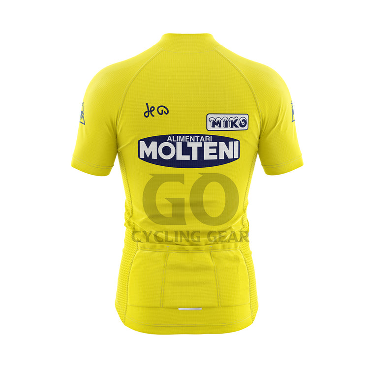 Braunes Molteni-Radtrikot