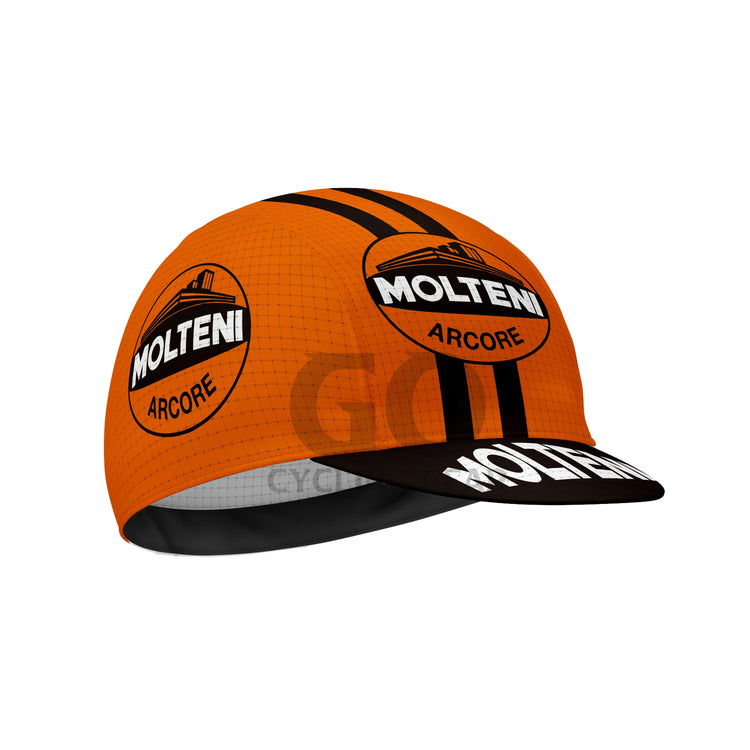 Molteni Quick drying Orange Cycling Cap